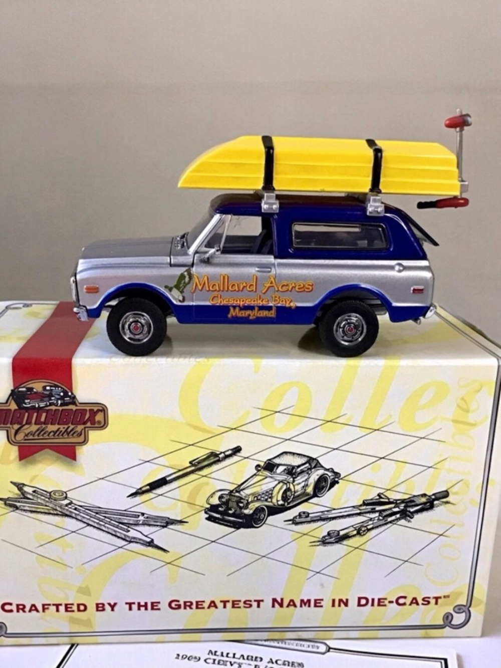 Matchbox Collectibles Yesteryear Great Outdoors 1969 Chevy Blazer Mallard Acres